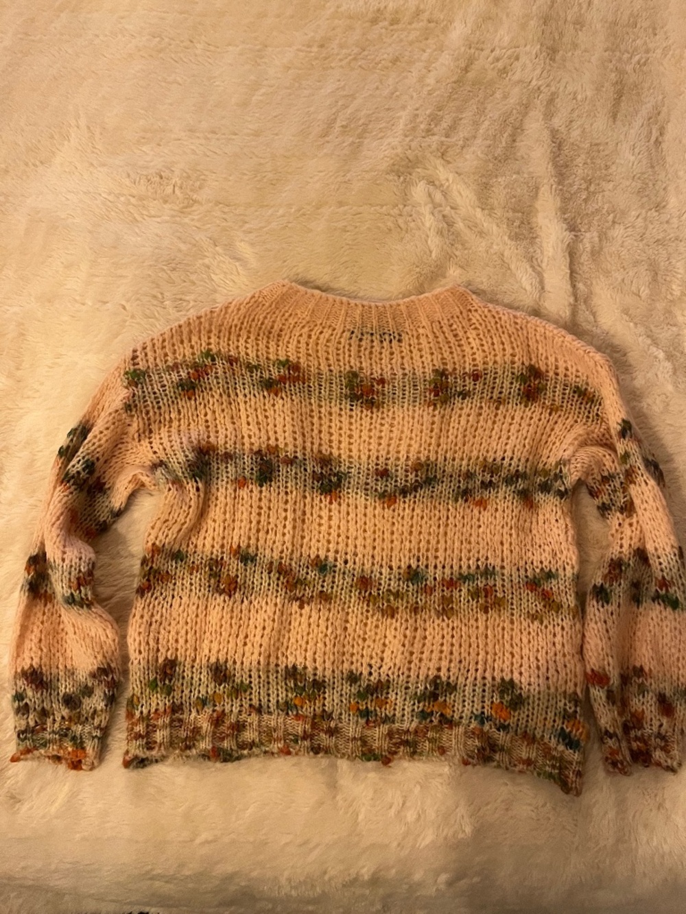 Colorful Pink Knit Sweater – Simons | XS-S